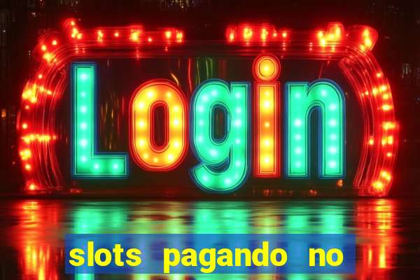 slots pagando no cadastro saque free facebook